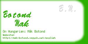 botond mak business card