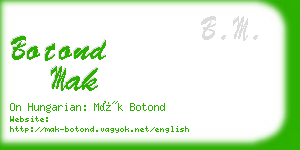 botond mak business card